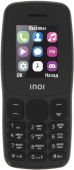 Сотовый телефон INOI 105 (2SIM, GPRS, BT, FM, micro SD, камера, фонарик) Черный