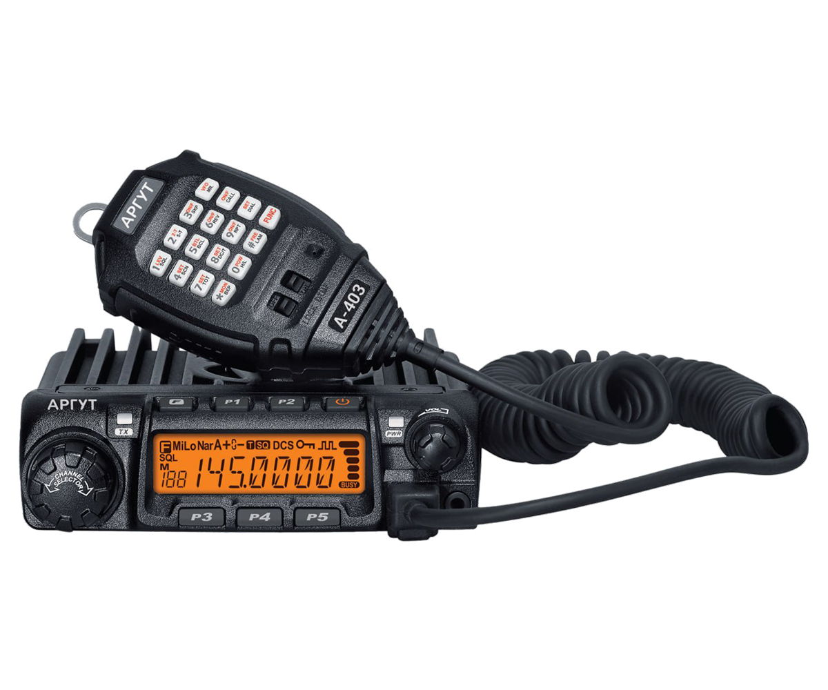 Радиостанция мобильная Аргут А-403 VHF от магазина РЭССИ