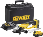 Углошлифовальная машина DeWalt DCG412M2-QW 405Вт 7000об/мин рез.шпин.:M14 d=125мм жестк.кейс от магазина РЭССИ