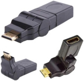 Переходник аудио-видео Premier 5-896-360 mini-HDMI (m)/HDMI (f) черный от магазина РЭССИ