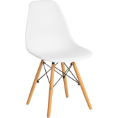 Стул Tetchair Cindy eames mod. 1801 / 1 шт. в упаковке дерево бук/металл/сиденье пластик 45x51x82 см white белый 20229 от магазина РЭССИ