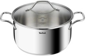 Кастрюля Tefal Intuition B8644674 5л. d=24см (с крышкой) серебристый (2100125815) от магазина РЭССИ