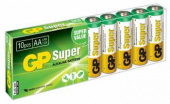 Батарея GP Super Alkaline 15A LR6 AA (10шт) от магазина РЭССИ