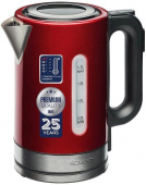Чайник электрический Scarlett SC-EK21S77 1.7л. 2200Вт красный/черный (корпус: металл) от магазина РЭССИ