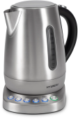 Чайник электрический Hyundai HYK-S7770 1.7л. 2200Вт серебристый/черный корпус: металл от магазина РЭССИ