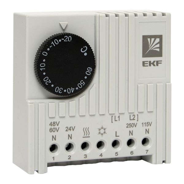 Термостат NO/NC (охлаждение /обогрев) на дин-рейку 5-10A 230В IP20 PROxima от магазина РЭССИ