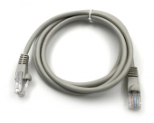 Патч-корд Buro UTP-5E-1.5M-G UTP 4 пары cat5E CCA molded 1.5м серый RJ-45 (m)-RJ-45 (m) от магазина РЭССИ