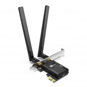 Сетевой адаптер WiFi + Bluetooth TP-Link Archer TX55E AX3000 PCI Express (ант.внеш.съем) 2ант. от магазина РЭССИ