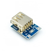 Модуль повышения напряжения с контролером  зарядки батарей 134N3P USB DC-DC 5V, 1A  (M3017) FUT Arduino совместимый от магазина РЭССИ