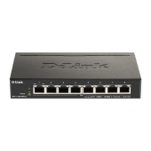 Коммутатор D-Link DGS-1100-08PV2 DGS-1100-08PV2/A3A (L2) 8x1Гбит/с 8PoE 64W настраиваемый от магазина РЭССИ