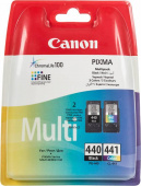 Картридж струйный Canon PG-440/CL-441 5219B005 черный/трехцветный x2упак. (180стр.) для Canon MG2140/MG3140 от магазина РЭССИ