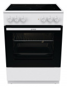 Плита Электрическая Gorenje GEC6A11WG белый стеклокерамика (без крышки) от магазина РЭССИ