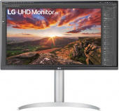 Монитор LG 27" UltraFine 27UP850N-W белый IPS LED 16:9 HDMI M/M матовая HAS Piv 400cd 178гр/178гр 3840x2160 DP 4K USB 5.9кг от магазина РЭССИ