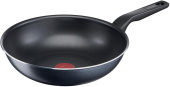 Сковорода ВОК (WOK) Tefal Force 4218628 круглая 28см покрытие: антипригарное ручка несъемная (без крышки) черный (9100048319) от магазина РЭССИ