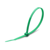 Нейлоновые стяжки FORTISFLEX КСС 4х200 зеленый 100 штук 55119 от магазина РЭССИ