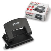 Металлический дырокол STAFF Manager до 20 листов черный 224649 от магазина РЭССИ