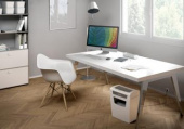 Шредер Leitz IQ Home Office (секр.P-4) фрагменты 10лист. 23лтр. скрепки скобы от магазина РЭССИ