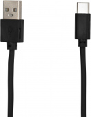 Кабель SunWind USB (m)-USB Type-C (m) 1м черный блистер от магазина РЭССИ