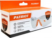 Очки защитные для инструмента Patriot PPG-9 оранжевый упак:1шт (400401) от магазина РЭССИ