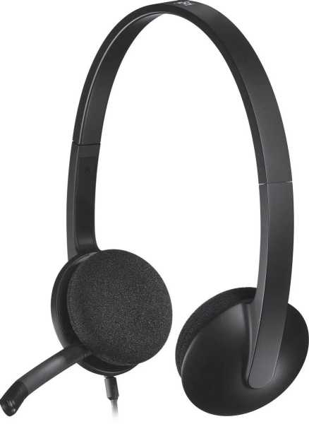 Наушники H340 для контактных центров, накладные, проводные USB от магазина РЭССИ