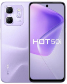 Смартфон Infinix X6531B Hot 50i 256Gb 4Gb фиолетовый моноблок 3G 4G 2Sim 6.78" 720x1600 Android 14 48Mpix 802.11 a/b/g/n/ac NFC GPS GSM900/1800 GSM1900 TouchSc Protect FM microSD max2048Gb от магазина РЭССИ