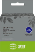 Этикетки Cactus CS-LW-11352 сег.:54x25мм черный белый 500шт/рул Dymo Label Writer 450/4XL от магазина РЭССИ