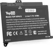 Батарея для ноутбука TopON TOP-HPN15 7.7V 4400mAh литиево-ионная (103298) от магазина РЭССИ