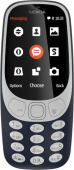 Мобильный телефон Nokia 3310 dual sim 2017 синий моноблок 2Sim 2.4" 240x320 2Mpix GSM900/1800 MP3 FM microSD max32Gb от магазина РЭССИ