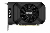 Видеокарта Palit PCI-E PA-GTX1050Ti StormX 4G NVIDIA GeForce GTX 1050TI 4096Mb 128 GDDR5 1290/7000 DVIx1 HDMIx1 DPx1 HDCP Ret от магазина РЭССИ