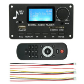 Модули JQ-D006BT Модуль МП3, FLAC декодер с LCD дисплеем и FM Radio, Bluetooth, (пульт) 12в. от магазина РЭССИ