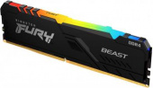 Память DDR4 32Gb 3600MHz Kingston KF436C18BBA/32 Fury Beast RGB RTL Gaming PC4-28800 CL18 DIMM 288-pin 1.35В dual rank с радиатором Ret от магазина РЭССИ