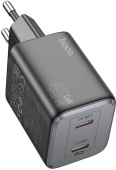 Сетевое зар./устр. Hoco N42 Elogiado 45W (PD+QC+AFC) черный от магазина РЭССИ