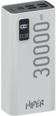 Мобильный аккумулятор Hiper EP 30000 30000mAh 3A QC PD 5xUSB белый (EP 30000 WHITE) от магазина РЭССИ