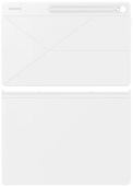 Чехол Samsung для Samsung Galaxy Tab S10 FE+ Smart Book Cover поликарбонат/полиуретан белый (EF-BX620PWEGRU) от магазина РЭССИ