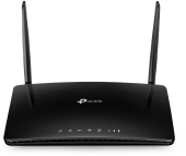 Роутер беспроводной TP-Link Archer MR550 AC1200 10/100/1000BASE-TX/4G cat.6 черный от магазина РЭССИ