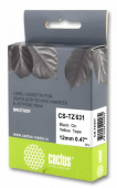 Картридж ленточный Cactus CS-TZ631 TZe-631 черный для Brother 1010/1260VP/1830VP/9700PC от магазина РЭССИ