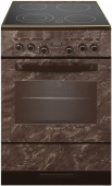 Плита Электрическая Gefest ЭП Н Д 6560-03 0054 коричневый/мрамор стеклокерамика (без крышки) от магазина РЭССИ
