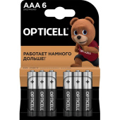 Батарея Opticell Basic LR03 AAA (6шт) блистер от магазина РЭССИ