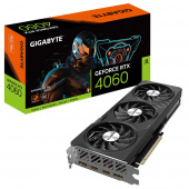 Видеокарта Gigabyte PCI-E 4.0 GV-N4060GAMING OC-8GD NVIDIA GeForce RTX 4060 8192Mb 128 GDDR6 2550/17000 HDMIx2 DPx2 HDCP Ret от магазина РЭССИ