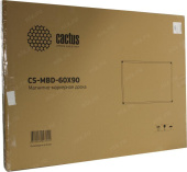 Магнитно-маркерная доска CS-MBD-60X90 Cactus лак белый 60x90 см алюминиевая рама 1070263 от магазина РЭССИ