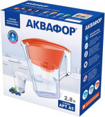Кувшин Аквафор Арт А5 P83A5N коралловый 2.8л. от магазина РЭССИ