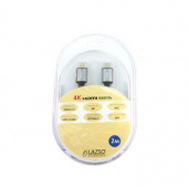 Кабель аудио-видео LAZSO WH-111-B HDMI (m)/HDMI (m) 2м. Позолоченные контакты черный (WH-111(2M)-B) от магазина РЭССИ