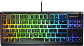 Клавиатура Steelseries Apex 3 TKL RU черный USB for gamer LED (64817) от магазина РЭССИ