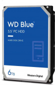 Жесткий диск WD SATA-III 6Tb WD60EZAZ Desktop Blue (5400rpm) 256Mb 3.5" от магазина РЭССИ