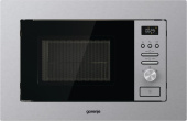 Микроволновая печь Gorenje BM201AG1X 20л. 800Вт нержавеющая сталь (встраиваемая) от магазина РЭССИ