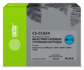 Картридж струйный Cactus CS-CC654 №901 черный (18мл) для HP DJ 4500/J4580/J4660/J4680 от магазина РЭССИ