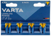 Батарея Varta Longlife power HIGH ENERGY Alkaline LR03 AAA (8шт) блистер от магазина РЭССИ