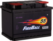Аккумулятор FIRE BALL 6ст 55 N 480 А CCA 555107020 от магазина РЭССИ