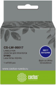 Этикетки Cactus CS-LW-99017 сег.:50x12мм черный белый 220шт/рул Dymo Label Writer 450/4XL от магазина РЭССИ