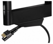 Кронштейн для телевизора Hama Fullmotion H-118619 черный 32"-65" макс.35кг настенный поворот и наклон от магазина РЭССИ